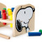 Houten hamerbank Snoopy en Woodstock handgemaakt