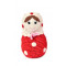 Knuffel Babushka Anne Claire Petit, Rood