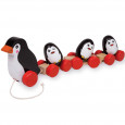 Houten trekfiguren Pinguins - Small Foot - 4923