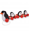 Houten trekfiguren Pinguins - Small Foot - 4923